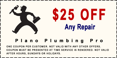 Plumbers on Plano Plumbers  25 Off Service Coupon